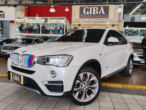 BMW X4 2.0 28I X LINE 4X4 16V TURBO GASOLINA 4P AUTOMÁTICO BMW X4 2.0 28I X LINE 4X4 16V TURBO GASOLINA 4P AUTOMÁTICO